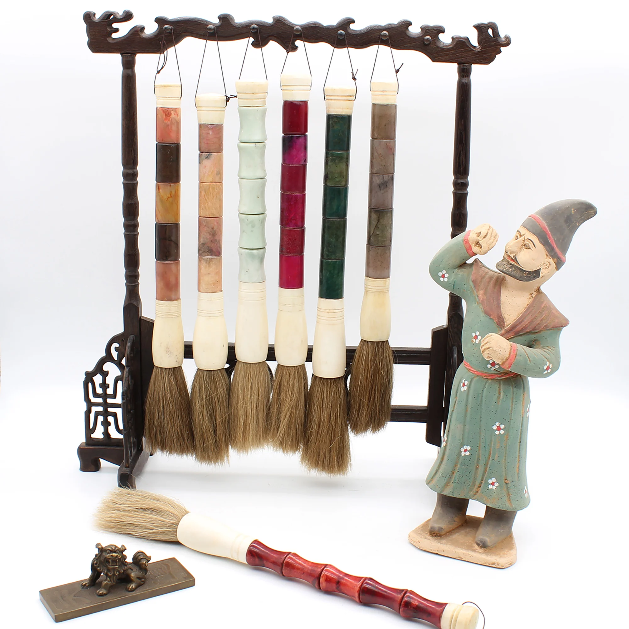 Декоративная кисть для каллиграфии настенная подвеска демонстрация стола | Дом и