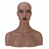 female firberglass mannequin head bust for wigs and hat display