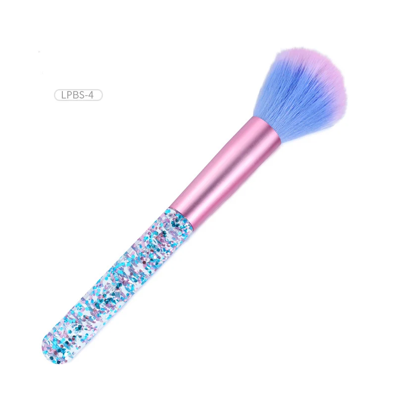 

FOUR LILY Nail Cleaning Nail Brush Tools Remove Dust Powder Brush Nail File Art Care Manicure Pedicure Clean Brush for Nail Care