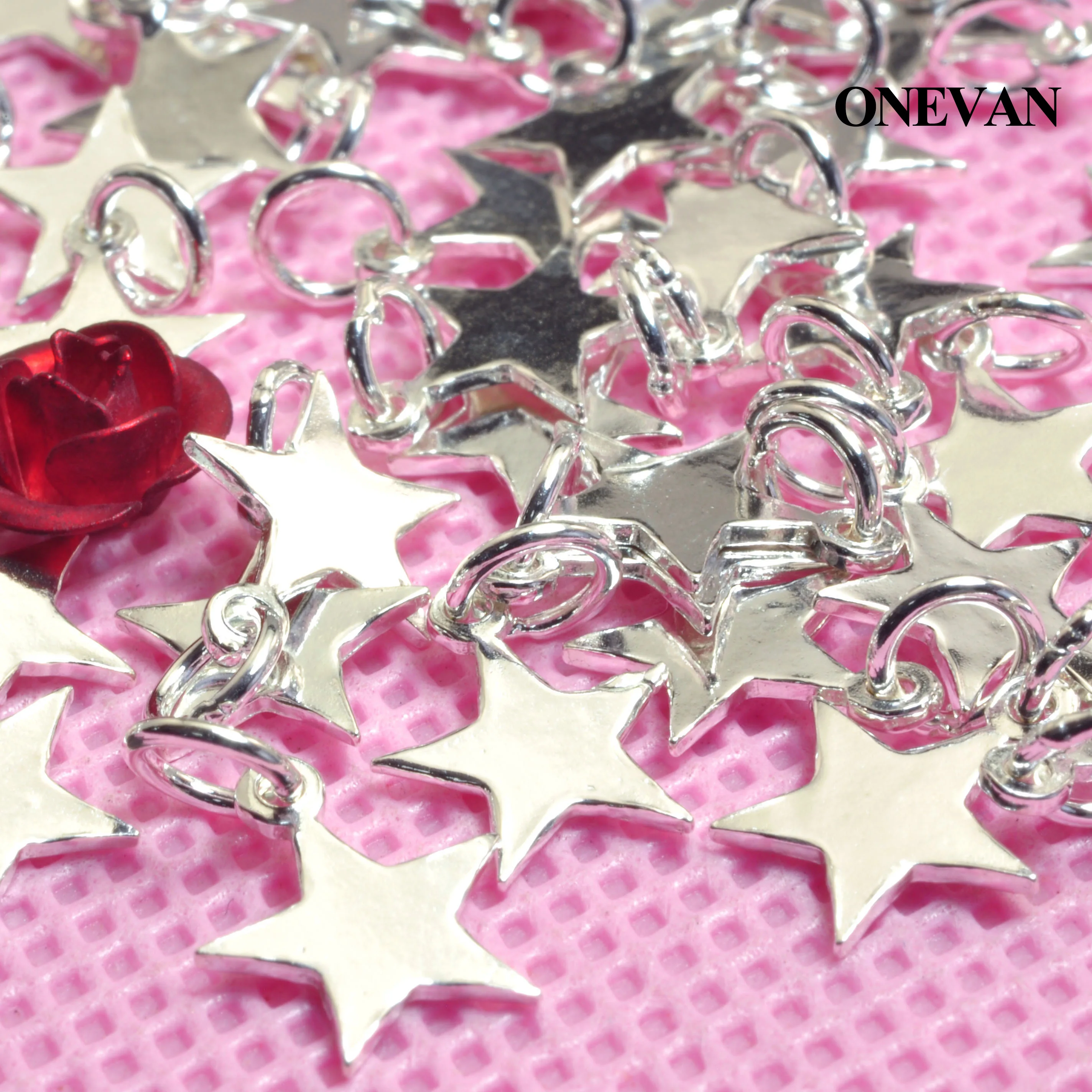 ONEVAN 100% Серебро 925 пробы подвеска с пентаграммой аксессуары ручной работы из