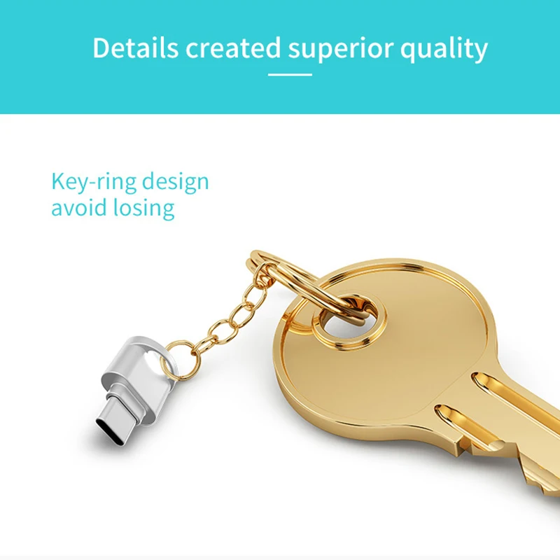 Кардридер Ginsley G007 Mini Type C usb 2 0 Micro SD TF|Картридеры| |