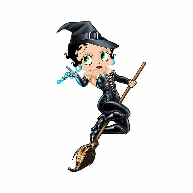 

Car Sticker BETTY BOOP Waterproof Personality for Window Covering Scratch Sticker PVC, 13cm X 11.6cm