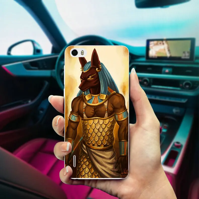 Мягкий чехол из силикона TPU для смартфона Huawei P8 P9 P10 P20 Mate 10 Pro Y5 Y6 II Y7 Honor 6X 7X 9 Lite Shell Anubis Egyptian God.