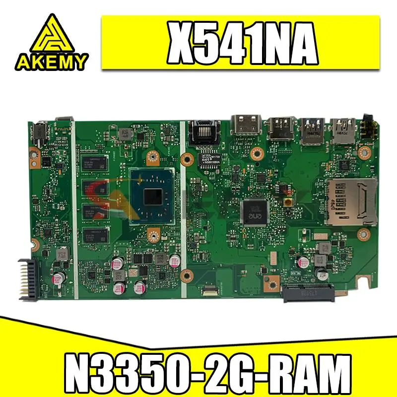 

For ASUS VivoBook X541N X541 A541N Laptop Motherboard 2GB 4GB RAM N3050 N3350 N3700 N4200 CPU X541NA Notebook Mainboard