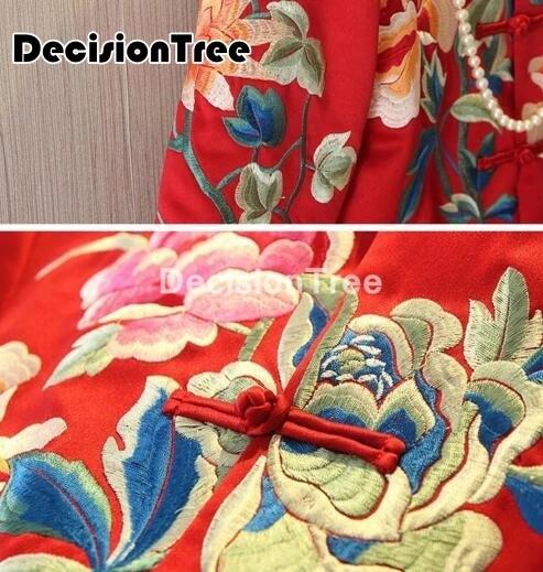 2021 Женский костюм Тан женское китайское пальто чонсам винтажный традиционная