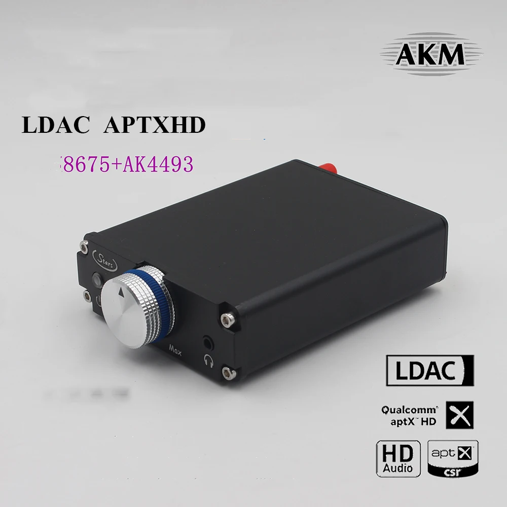 Декодер Lusya AK4493 8675 Bluetooth 5 0 APTX HD LDAC коаксиальное волокно декодирование для hifi