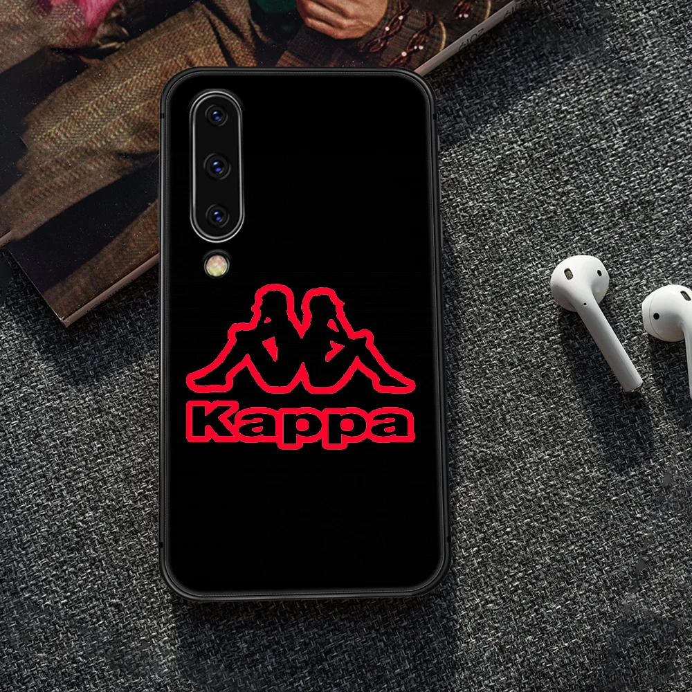 

Italian sports brand kappa Phone Case Cover For Samsung Galaxy A10 A11 A20 E A21 A30 A40 A41 A50 A51 A70 A71 A81 S 4G 5G black