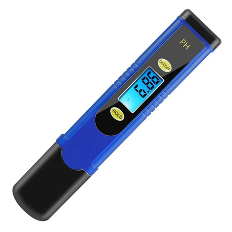 

Digital PH Meter Pocket Pen Pink PH Measuring Water Quality Tester Automatic Calibration for Laboratory Aquarium,PH-981