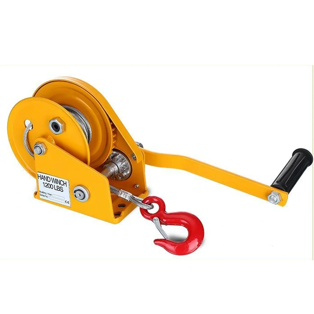 Ручная лебедка двусторонняя самоблокирующаяся подъемная тыква ручная
