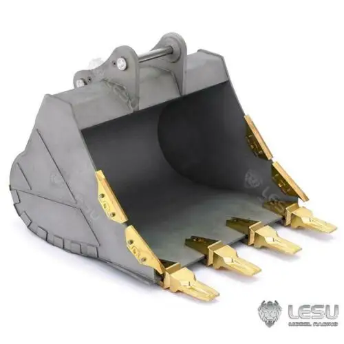 1/14 металлическое Оригинальное ведро для LESU C374 Carter RC гидравлический экскаватор DIY
