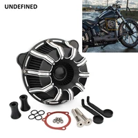air filter cnc air cleaner intake for harley dyna fxr street bob low rider 1993 2017 touring road king softail fat boy breakout