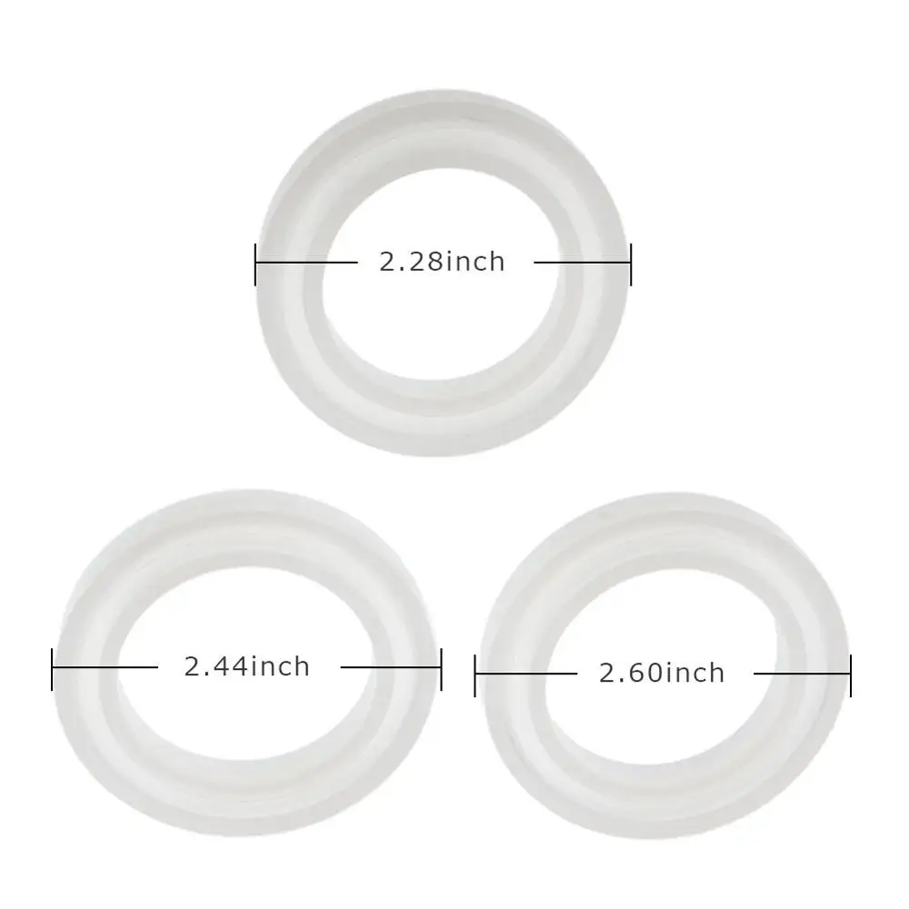 

3 Pieces Assorted Size Round Silicone Bracelet Mold Jewelry Casting Mould for Resin Bangle Jewelry Making DIY Free shipping