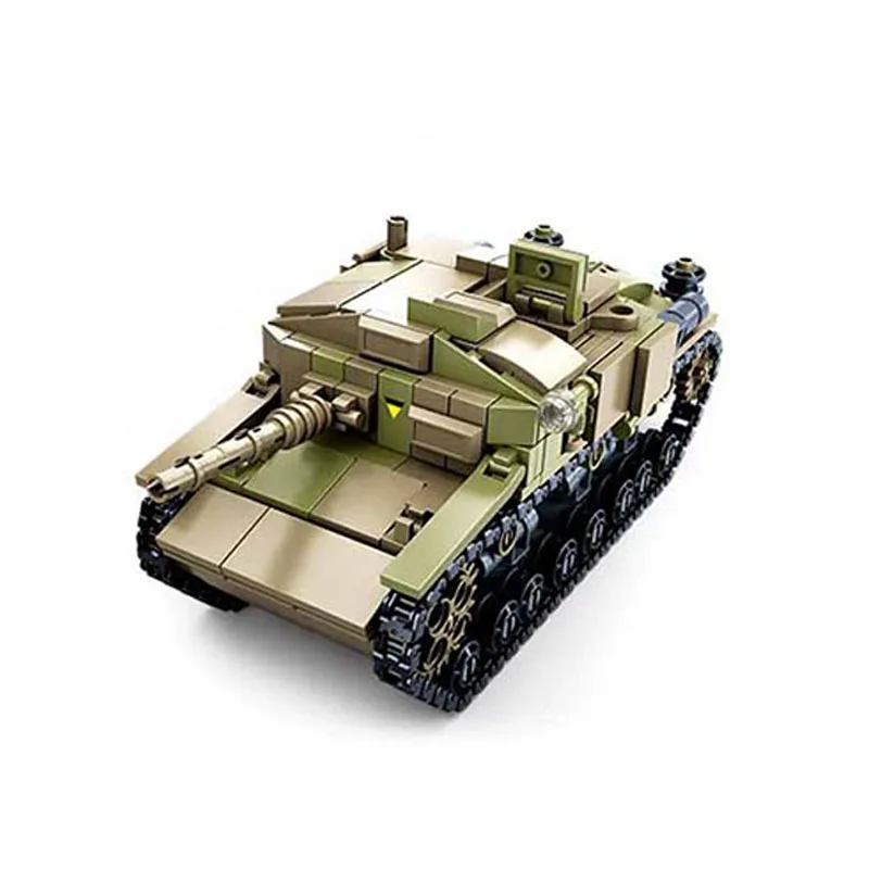 2 в 1 Детский конструктор Танк среднего размера | Игрушки и хобби