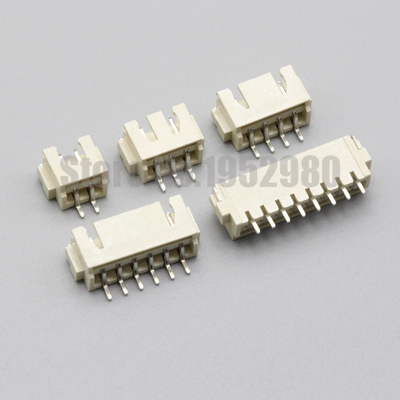 Горизонтальный Разъем SMD XH2.54 50 шт. штырьковый разъем 2 54 мм 2/3/4/5/6/7/8/9/10/11/12/13/14P для
