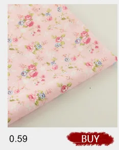 Booksew хлопчатобумажная ткань смесь 7 7 шт./лот простые толстые четверти комплект для кукол пэчворк розовый цвет скрапбукинг Швейные игрушки