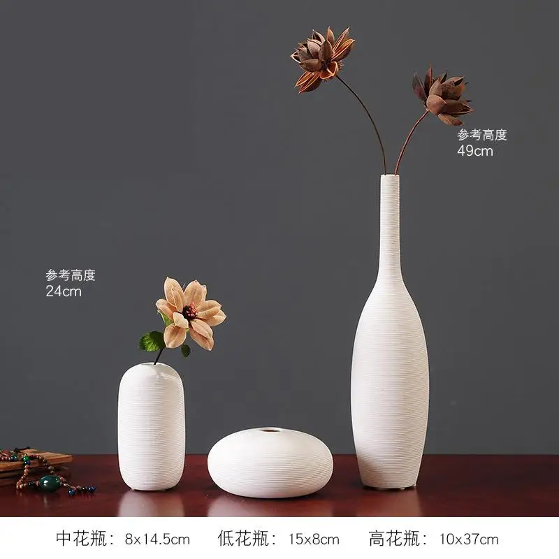 

Ceramic Vase Adornment Contracted Porch Household Room Inserts Dry Flower Tv Ark Sitting Room Originality Small Place