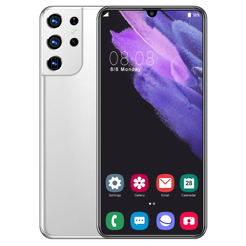 

mobile phone The new smartphone S21Ultra Explosive 6.7-inch large screen 1+8g Android phone