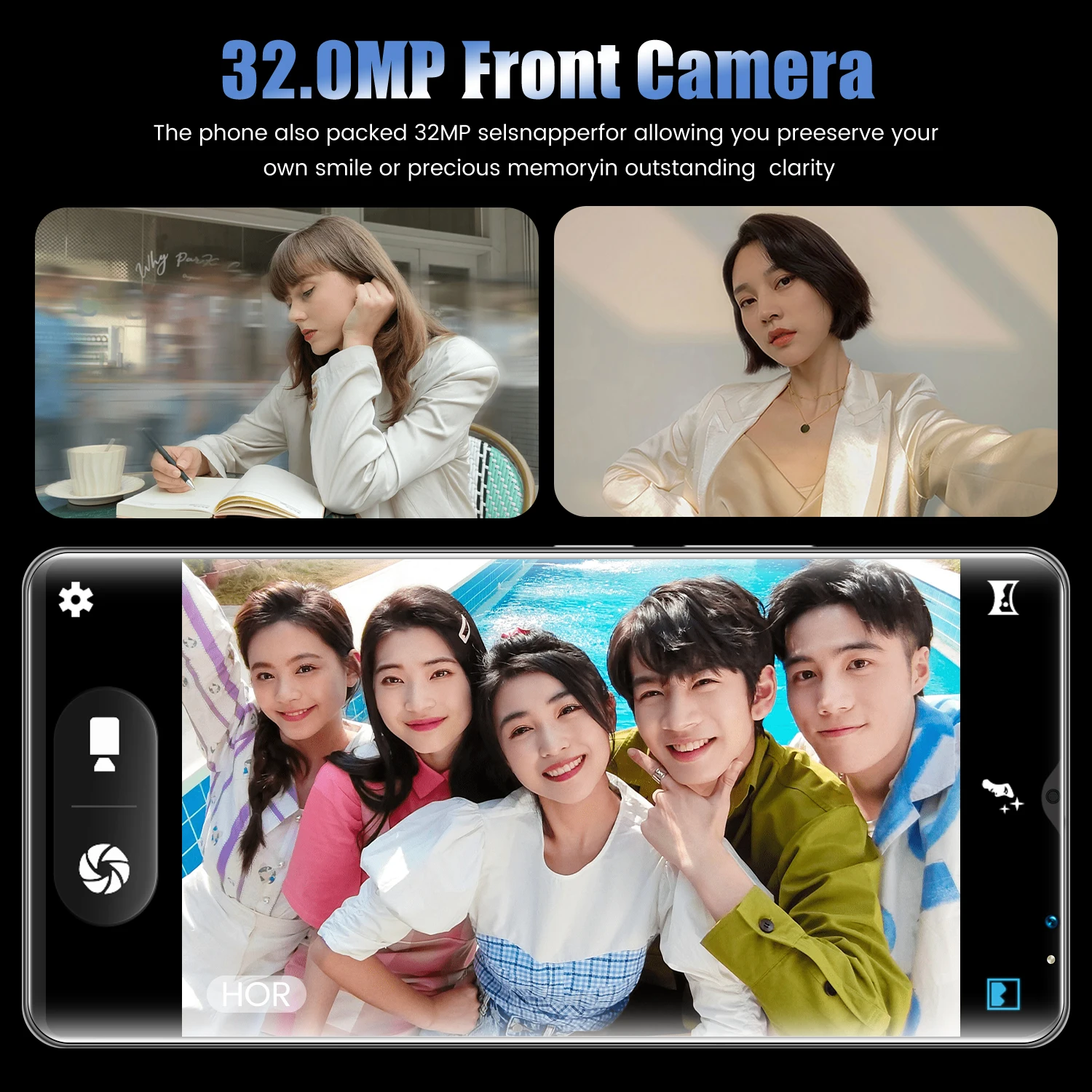 

S28 Pro+ 5G Global Version Front Camera 32MP+ Rear Camera 64MP Smartphone 6.1 Inch Full Screen16GB+512GB ROM New Mobile Phone