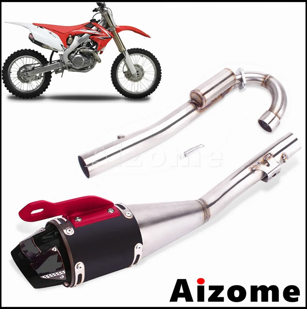Комплект выхлопных газов для мотоцикла 1 комплект ДЛЯ CRF 230F 2008-2020 внедорожник