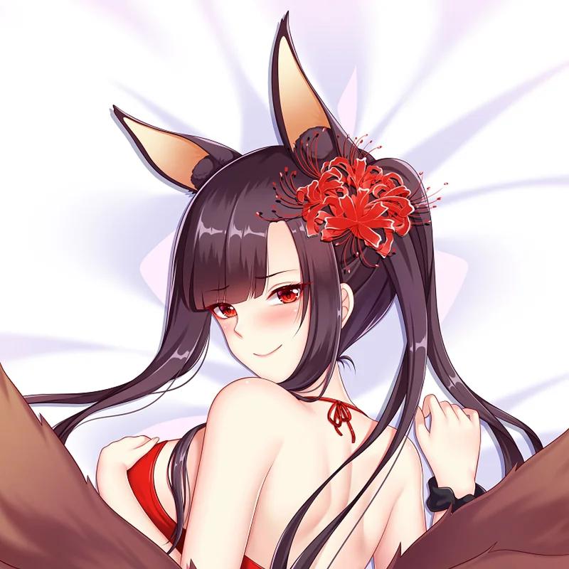 Azur Lane акаджи каэде игра Dakimakura обниматься тела Чехол Подушка отаку длинная