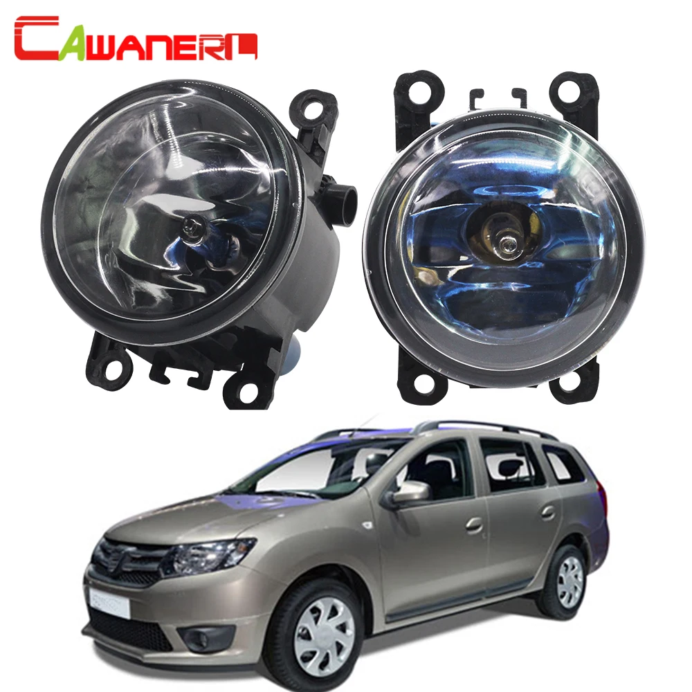

Cawanerl For Dacia Logan 2004-2015 100W Car Styling Halogen Bulb Front Fog Light DRL Daytime Running Lamp 12V High Power