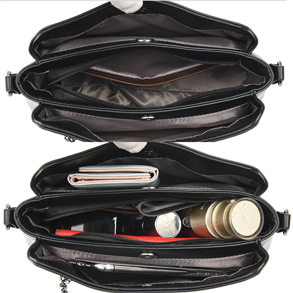 

Ladies Shoulder Crossbody Hand Bags for Women 2019 Soft Leather Luxury Handbags Women Bags Designer Sac A Main Flap Bolsa Mujer