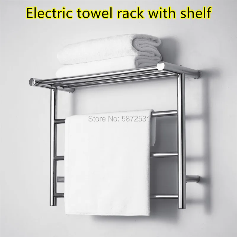 

Hidden Connection 304 stainless steel Electric towel rack Intelligent bathroom towel warmer rack shower room heated towel warme