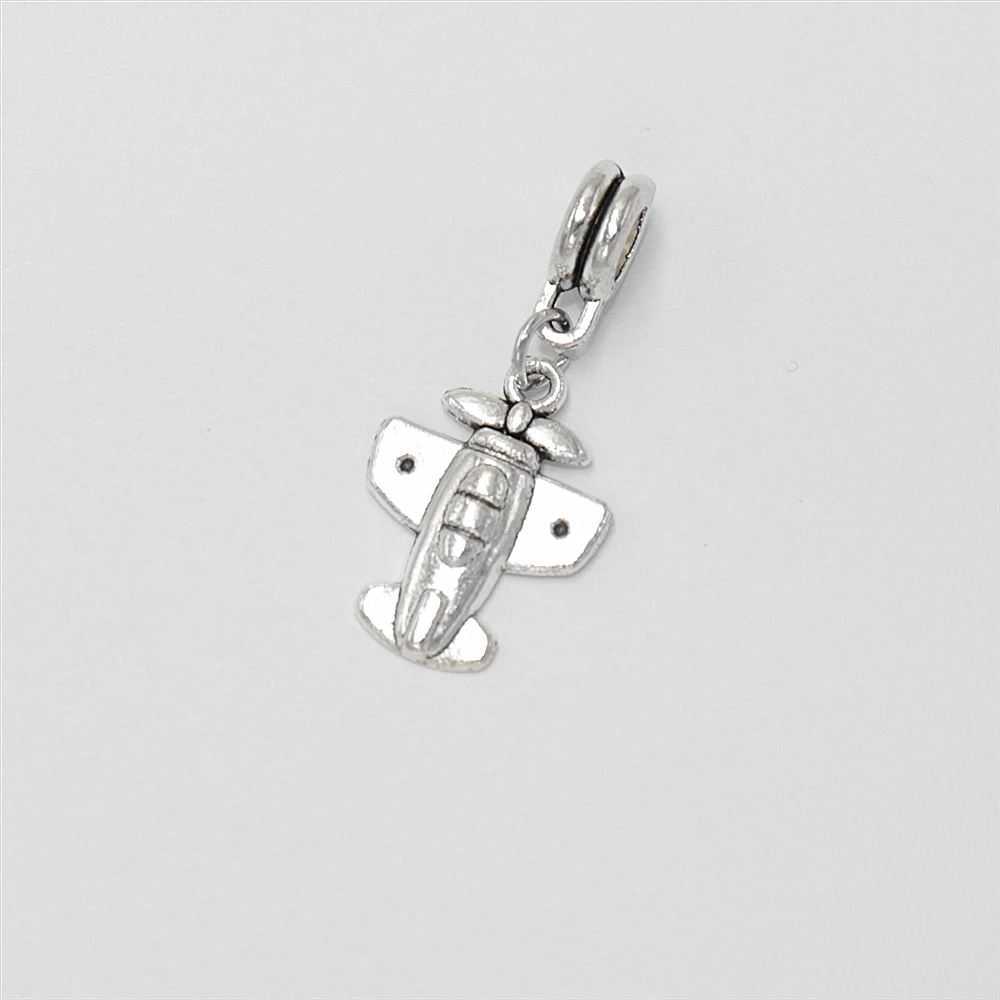 

12 шт. Подвески в виде самолета, бусины, подходят для женского ожерелья, браслета, подвески, изготовление ювелирных изделий своими руками