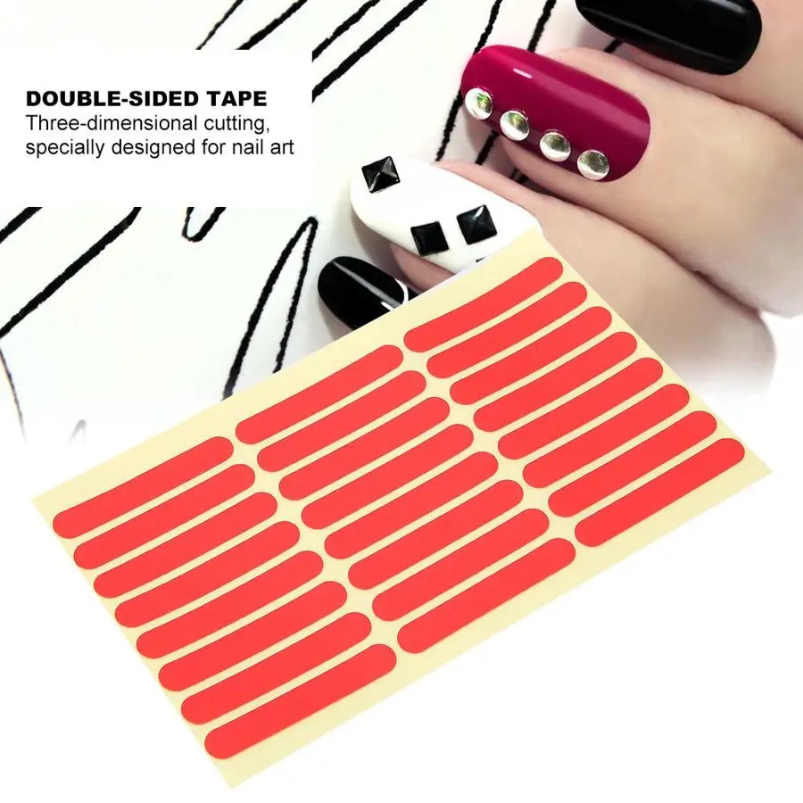 3 шт. двусторонняя акриловая клейкая лента для маникюра| |