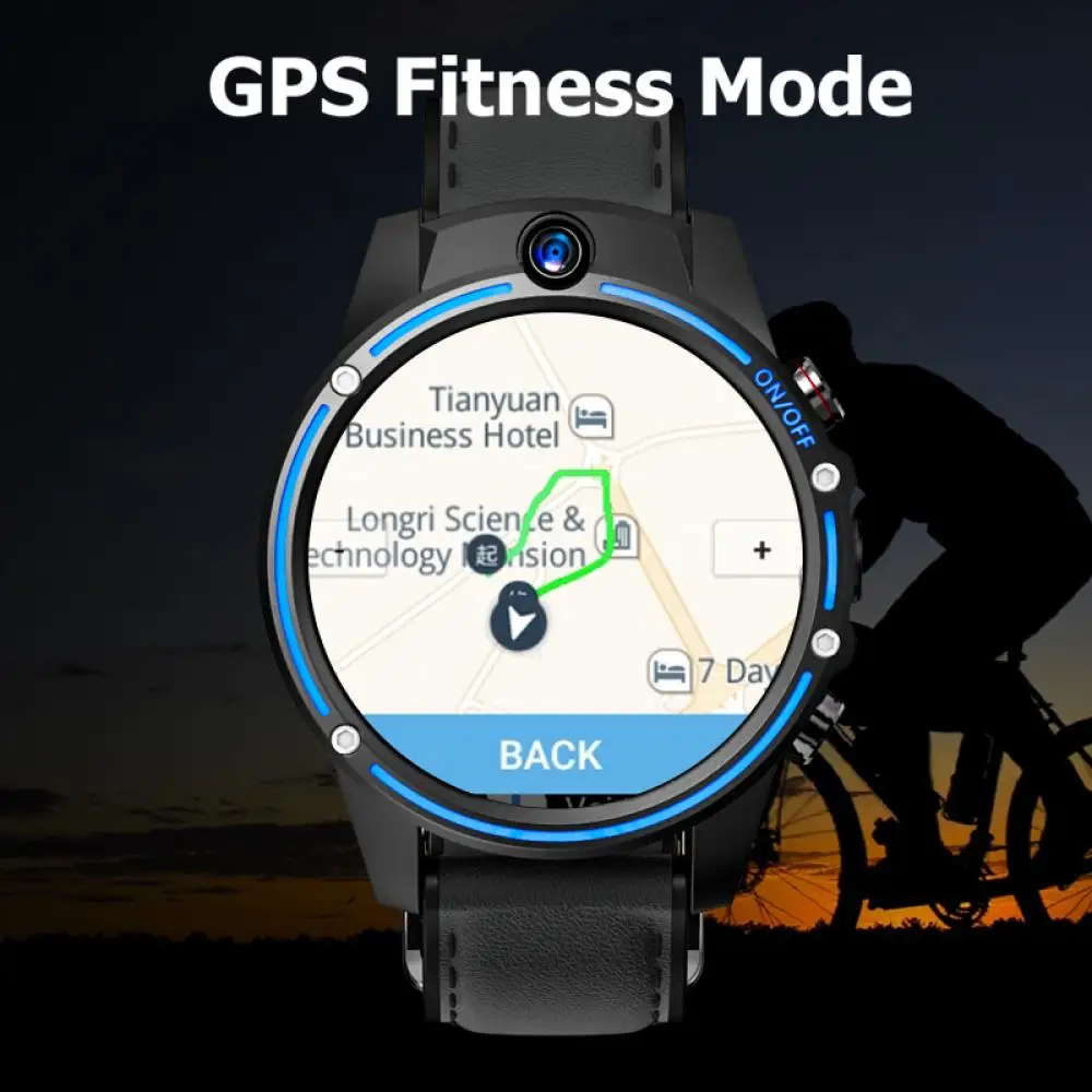 Смарт-часы KOSPET Vision мужские 3 + 32 ГБ 1 6 МП GPS Android 800 мА · ч | Электроника