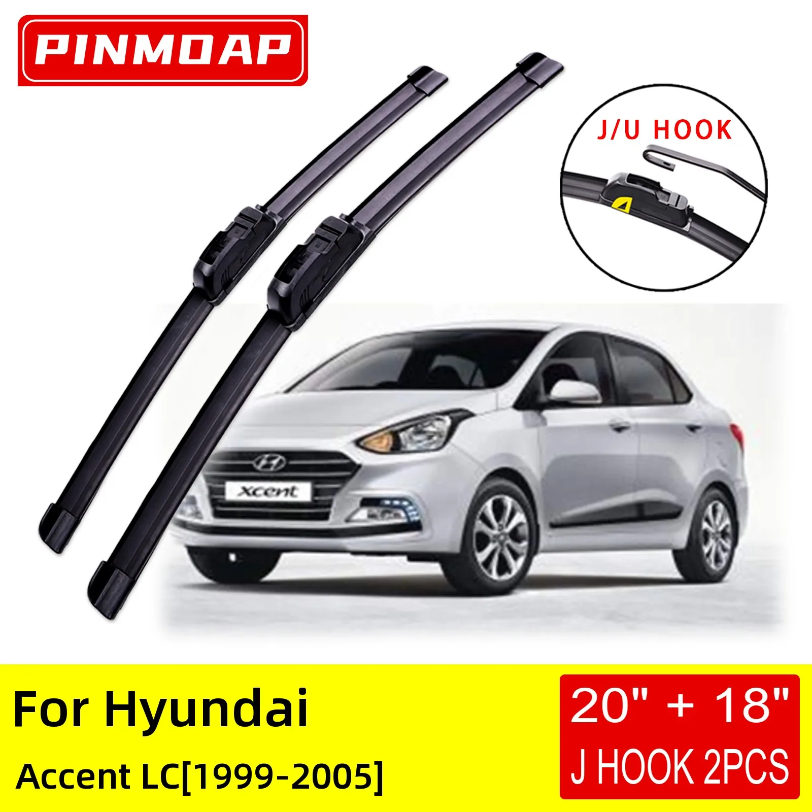 

Щетки стеклоочистителя для Hyundai Accent LC 1999 2000 2001 2002 2003 2004 2005