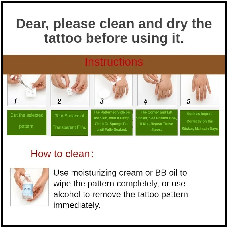 

Doesn't Hurt The Skin Full Arm Tattoo Sticker Robot Arm Wolf Tiger Totem Celebrity Tattoo Sticker Temporary Tattoo Painting Art