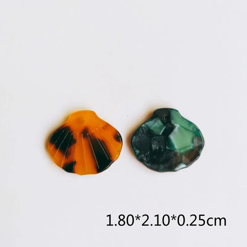 Вентилятор смола пластик уксусная кислота кулон серьги Diy материал ожерелье