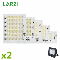 2pcslot led lamp chip smd2835 light beads ac 220v 240v 10w 20w 30w 50w 100w diy for outdoor floodlight cold white warm white