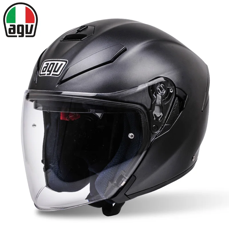 AGV K5 Джет Валентино Росси мужской двойной объектив Половина мотоциклетный шлем