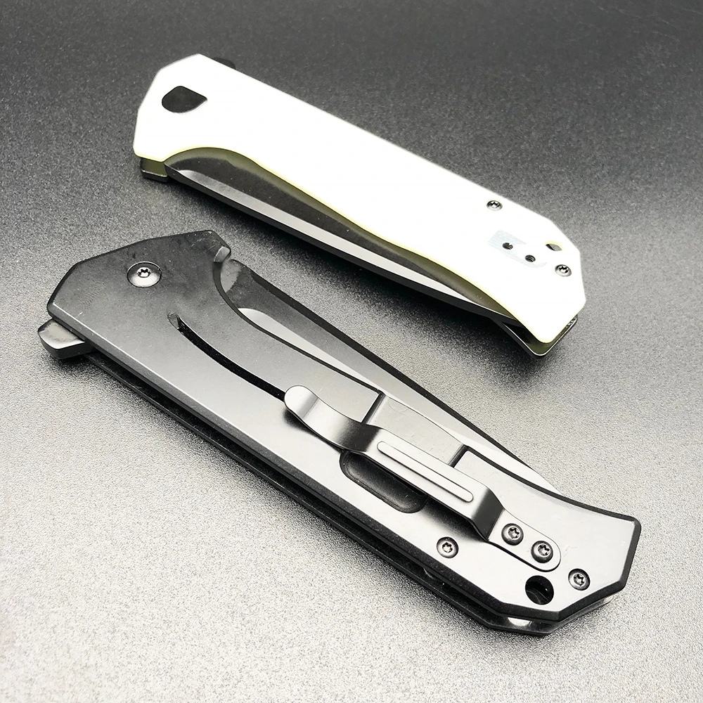 BMT ball bearing Tactical Folding Knife steel G10 Titanium plating Handle 204P Camping Survival EDC Hand Tools ZT 0804 | Инструменты