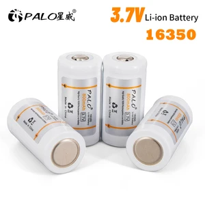 16340 16350 Rechargeable Battery 800mAh 3.7V Lithium Li-ion CR123A CR17345 Batteries for LED Flashlight Arlo Security Camera L70