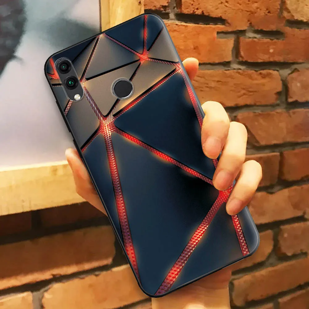 Чехол для Honor 8X Huawei 8 X противоударный защитный чехол телефона милый с кошкой