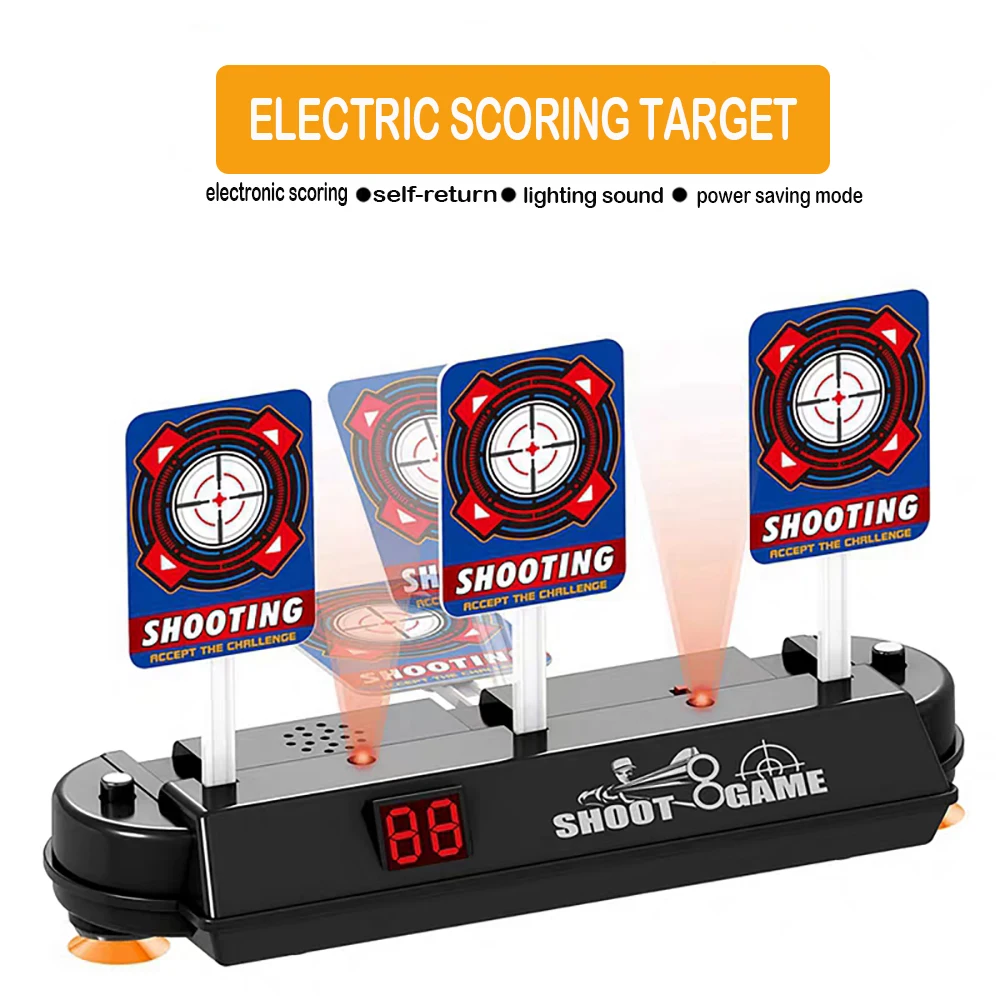 Электрическая игрушка-мишень мини-пистолет с мягкими пулями высокая точность