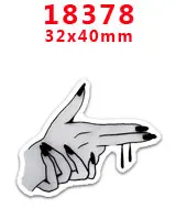18378 30 шт мультфильм персонаж плоское украшение из смолы PR 17585 - Цвет: 18378