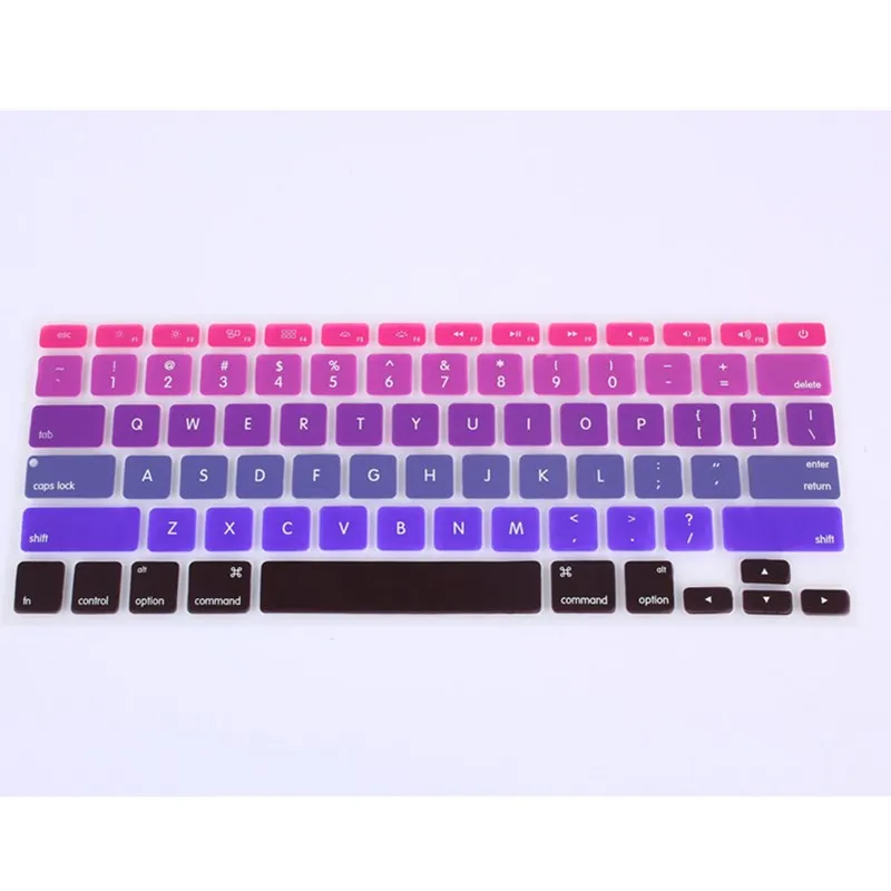 Защитная пленка для клавиатуры карамельного цвета силиконовая крышка MacBook Air Pro