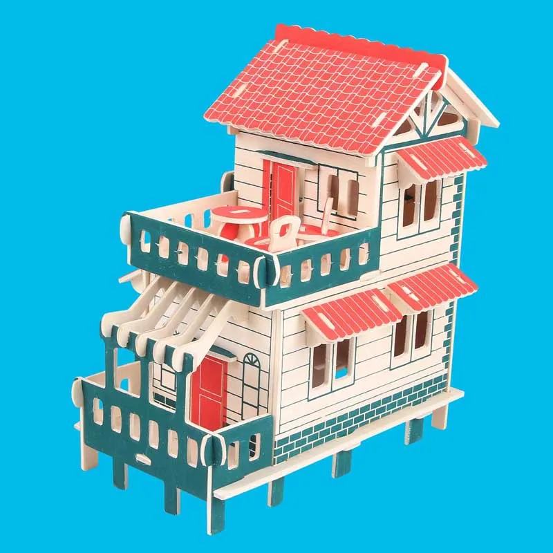 Креативные DIY 3D головоломки деревянные игрушки для детей подростков Diy игрушка