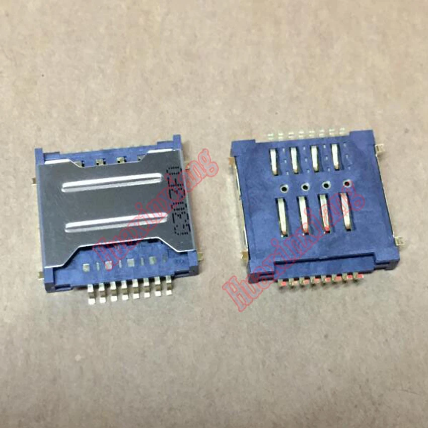 20 шт./лот двойной/двойной держатель для SIM-карты коннектор 8P 8Pin 2 в 1 | Обустройство
