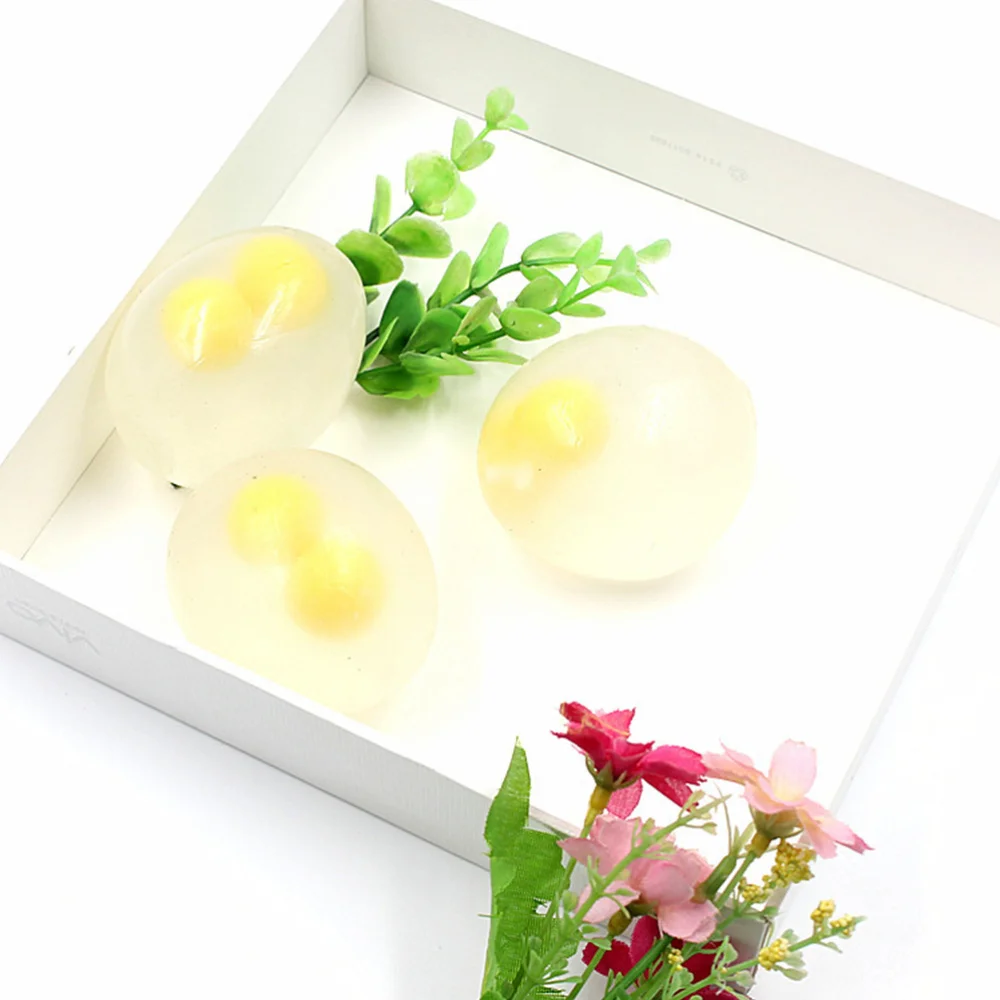 

6PCS Decompression Splat Egg Premium Splat Egg Funny Kids Adults Splat Egg