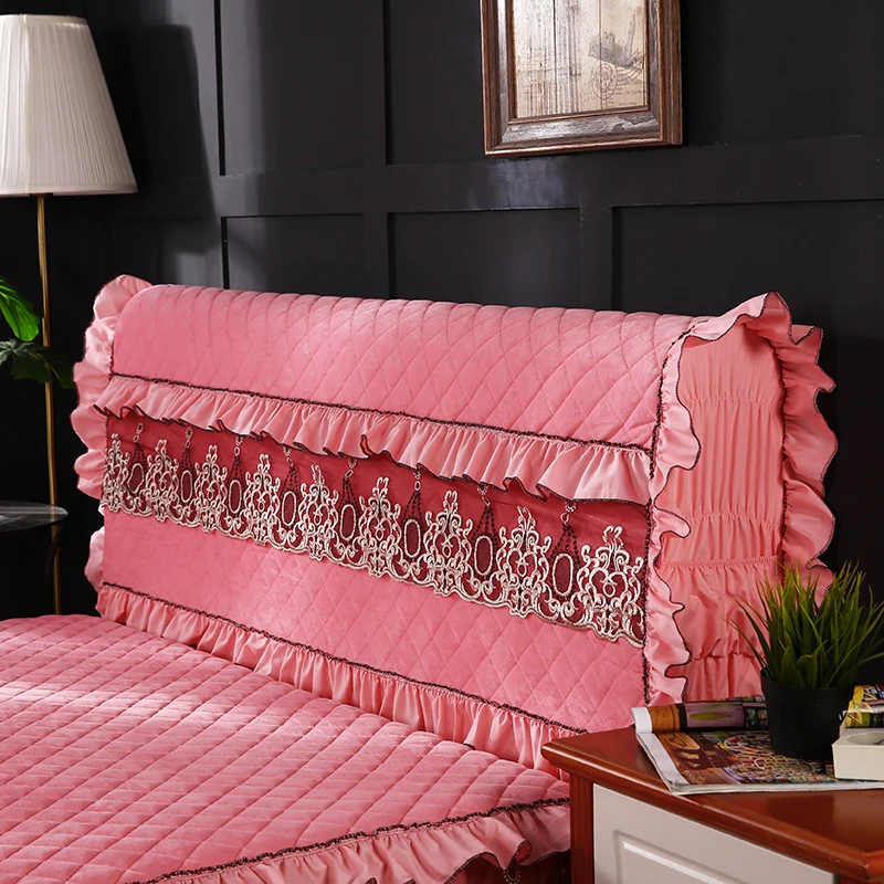 Покрывало для изголовья покрывало кровати пыленепроницаемое кровать вышивка