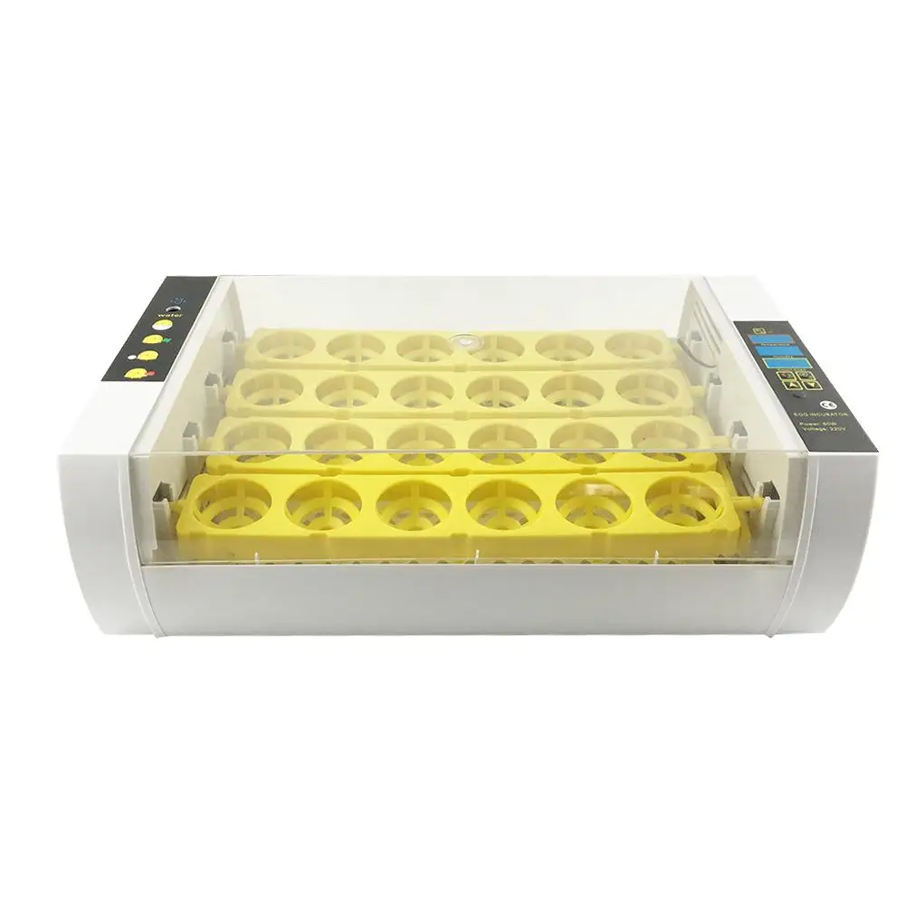 Небольшой автоматический инкубатор Брудер 24 штуки для цыплят и