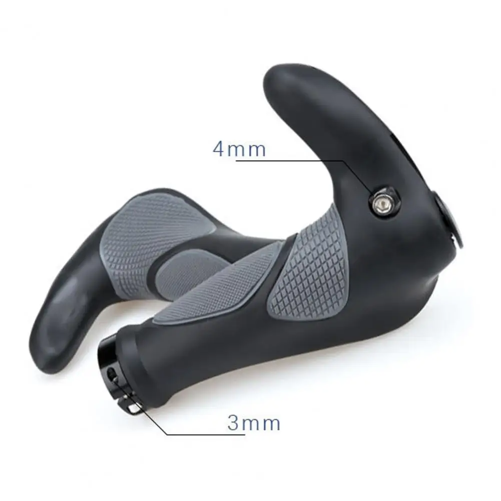 

2Pcs Mountain Bicycle Bike Rubber Goat/Ox Horn Handlebar Covers Handle
