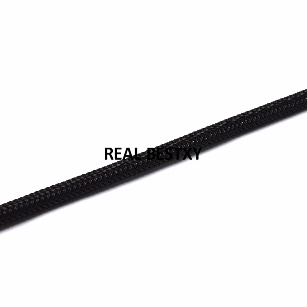 1 метр около 6 мм черные проволочные шнуры из нержавеющей стали для изготовления