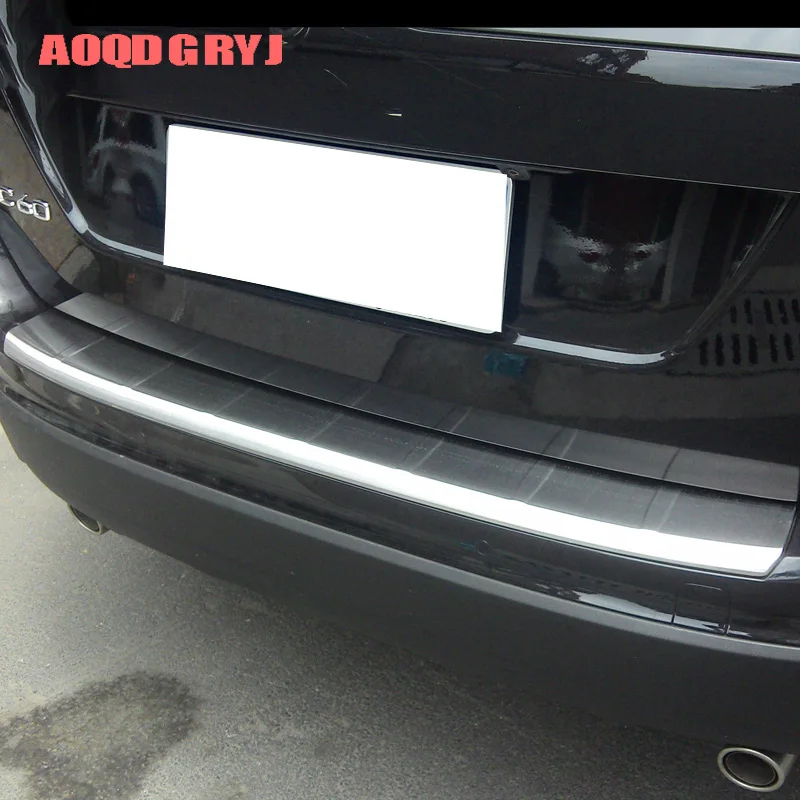 1 шт. защитная накладка на задний бампер из нержавеющей стали для Volvo XC60 2014