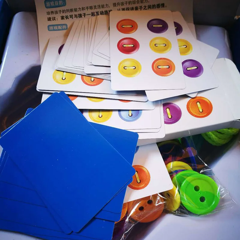 Одежда кнопка семейная настольная игра родитель детская головоломка жизнь